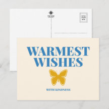 Carte postale de typographie avec Meilleurs Vœux d