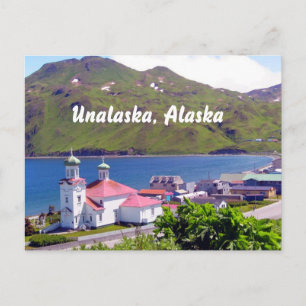 Carte postale de Unalaska, Alaska
