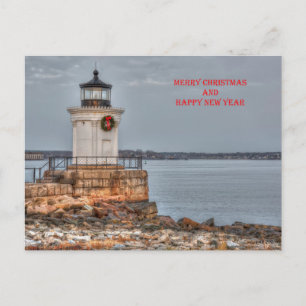 Carte postale de vacances de Bug Light