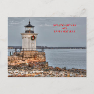 Carte postale de vacances de Bug Light