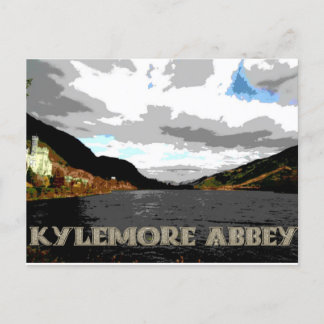 Carte postale de vacances de l'abbaye de Kylemore