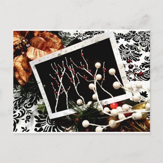 Carte postale de vacances d'hiver (Devant)