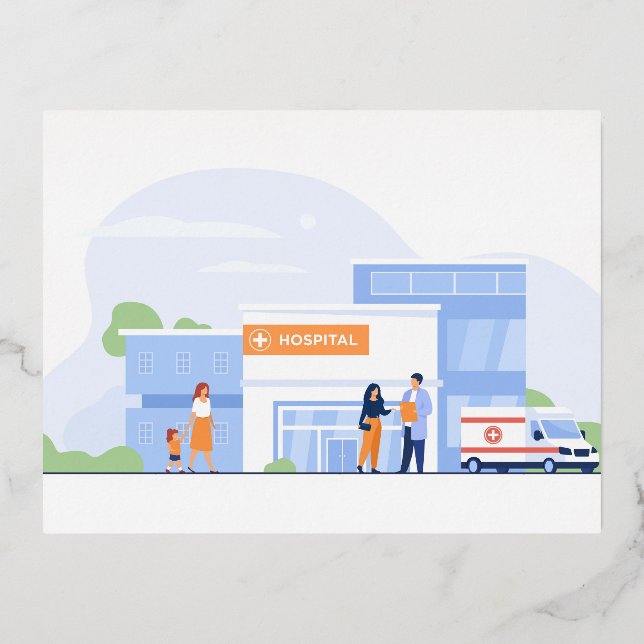 Carte postale de vacances en aluminium (Recto)