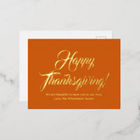 Bon thanksgiving citrouille script personnalisé él