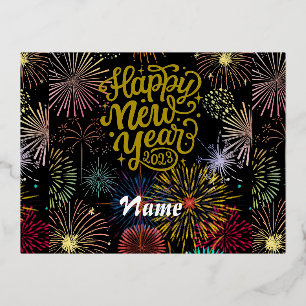 Carte Postale De Vacances En Aluminium Bonne année 2023 Thunder_Cove