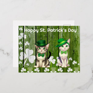 Carte Postale De Vacances En Aluminium Bonne Saint Patrick's Day