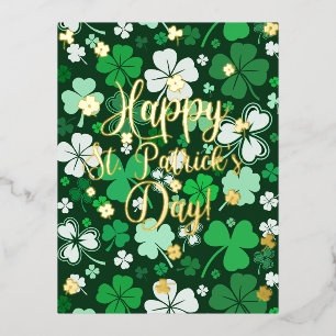 Carte Postale De Vacances En Aluminium Bonne Saint Patrick's Day