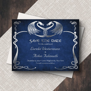 Carte Postale De Vacances En Aluminium Carte de sauvegarde de mariage de dragon de fantai