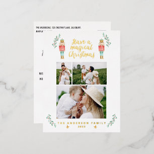 Carte Postale De Vacances En Aluminium Casse-noisette aquarelle 3 photo 