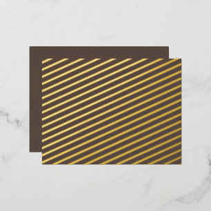 Carte Postale De Vacances En Aluminium Contre un mur Brown élégant