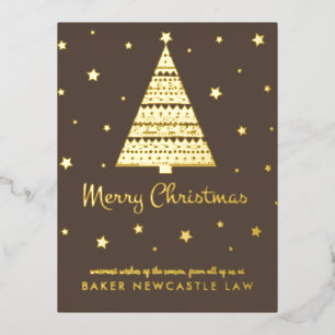 Carte Postale De Vacances En Aluminium Entreprise Entreprise Joyeux Noël