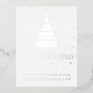 Carte Postale De Vacances En Aluminium Entreprise Joyeuses Fêtes