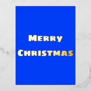 Carte Postale De Vacances En Aluminium Festive Joyeux Noël