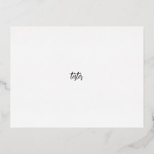 Carte Postale De Vacances En Aluminium fiche de test