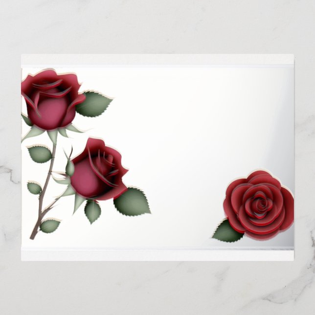 Carte Postale De Vacances En Aluminium Heureuse Sainte-Valentin (Recto)
