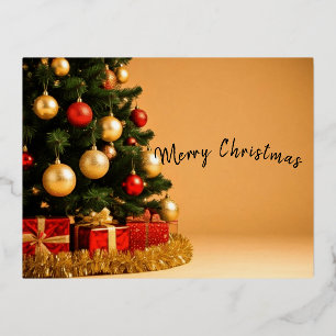 Carte Postale De Vacances En Aluminium Joyeux Noël