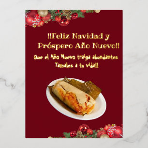 Carte Postale De Vacances En Aluminium Joyeux Noël à el Comelón de Tamales I