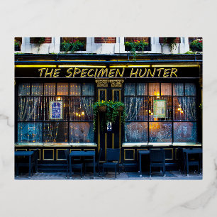 Carte Postale De Vacances En Aluminium Le Pub The Specimen Hunter