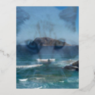 Carte Postale De Vacances En Aluminium Manderlay Haunting Cat Greeting Card