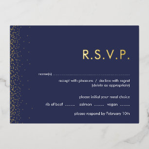 Carte Postale De Vacances En Aluminium Mariage de la marine brimmer fosse RSVP carte post