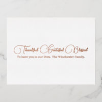 Merci Grateful or rose Thanksgiving