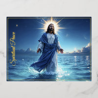 Miracle de Jésus Christ paix spirituelle de l'océa