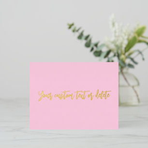 Carte Postale De Vacances En Aluminium Mois de sensibilisation au cancer du sein coutume