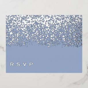 Carte Postale De Vacances En Aluminium Parties scintillant Mariage RSVP