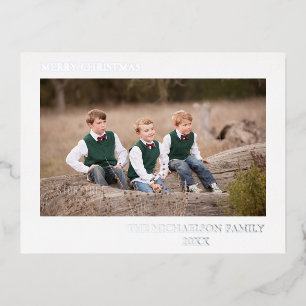 Carte Postale De Vacances En Aluminium Photo de Family