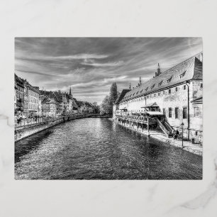 Carte Postale De Vacances En Aluminium Strasbourg Ancienne Douane