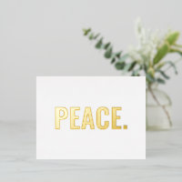 Texte blanc et or minimaliste moderne