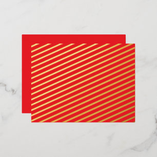 Carte Postale De Vacances En Aluminium un arrière - plan rouge avec une bordure blanche