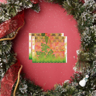 Carte Postale De Vacances En Aluminium un dessin d'un miroir et quelques plantes