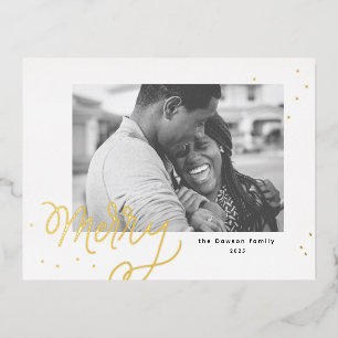 Carte postale de vacances festive avec confettis j