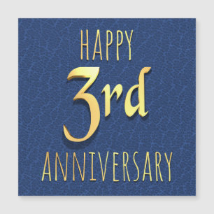 Carte postale de vacances pour le 3e anniversaire