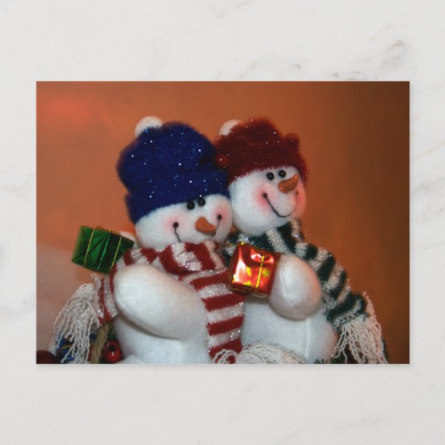 Carte postale de vacances Snowpeople (Devant)