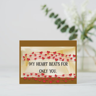 Carte postale de Valentine