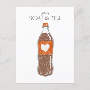 Carte postale de Valentine Vous êtes SODA LIGHFU