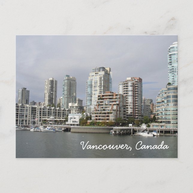 Carte postale de Vancouver, Canada (Devant)