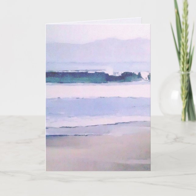 Carte postale de Venice Beach surf avec logo de Lo (Devant)