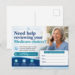 Carte postale de vérification de la couverture Med