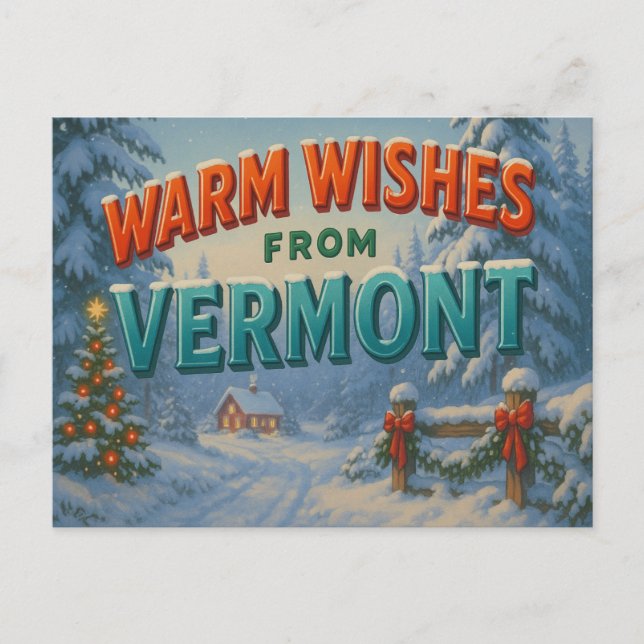 Carte postale de VERMONT (Devant)