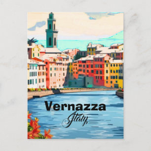 Carte postale de Vernazza Cinque Terre, Italie, Tr