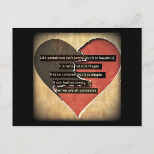 Carte postale de vie