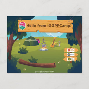 Carte postale de voeux IGGPPCamp