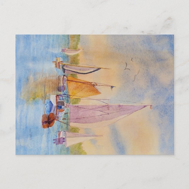 Carte postale de voilier, Carte postale de voilier (Devant)