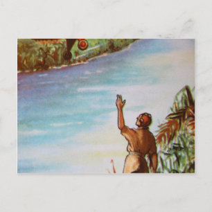 Carte postale de vol du pilote
