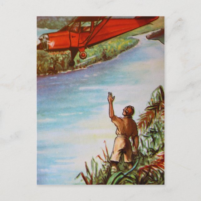 Carte postale de vol du pilote (Devant)