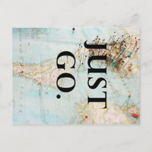 Carte postale de voyage