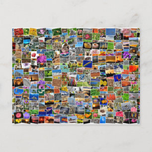 carte postale de voyage